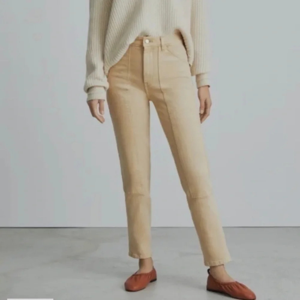 New Everlane Straight Utility Cheeky Jeans High Rise Desert Clay